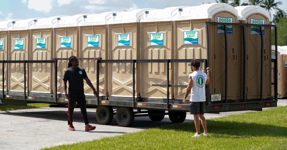 Recap Rolling Loud Porta Potty Trailers Doodie Calls