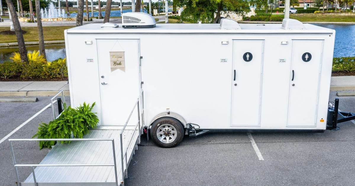 Your Hotel events need a Luxury Portable Restroom