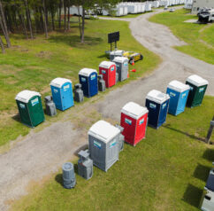 Porta potty rental in St. Pete