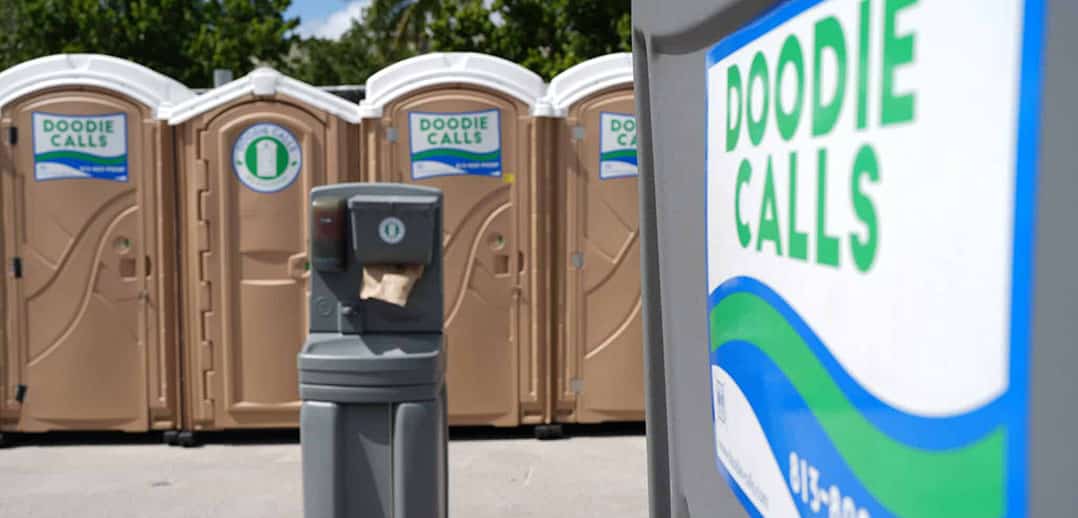 Find the Best Portable Bathroom Rental Near You In Miami | Doodie Calls