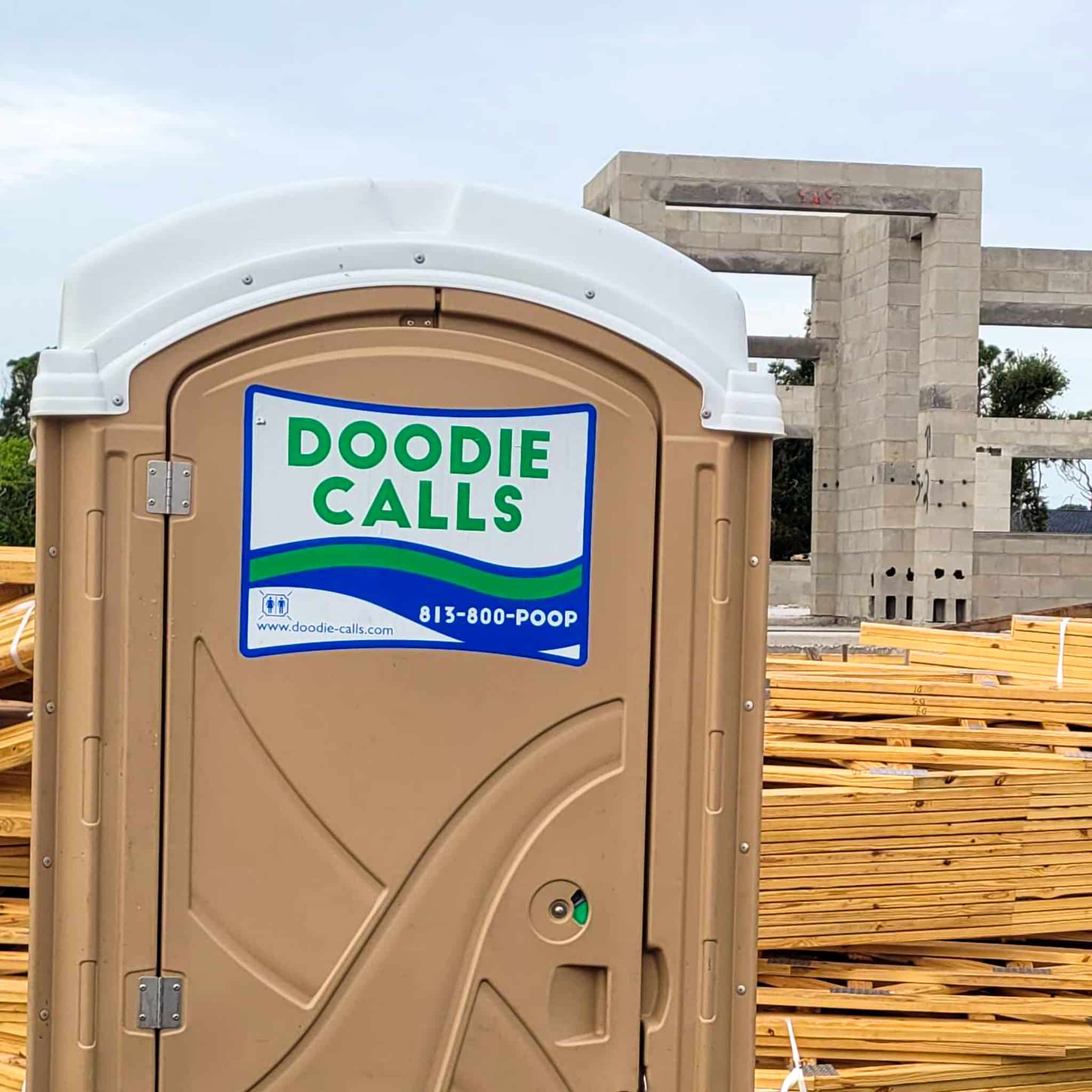 porta potty placement