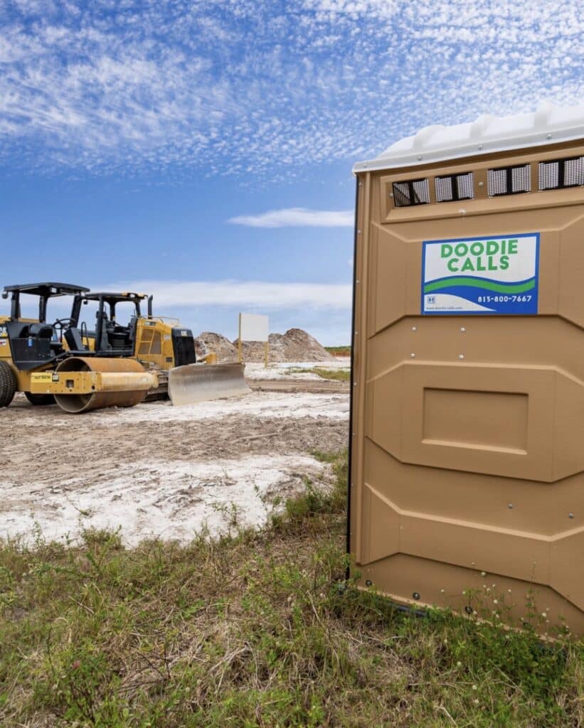Construction site Porta Potty Rentals in Comal County