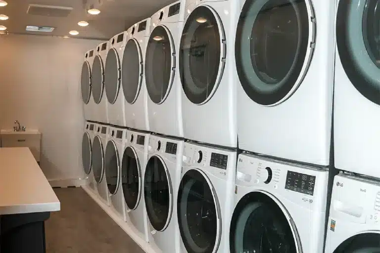 Disaster Relief Portable Laundry Trailer